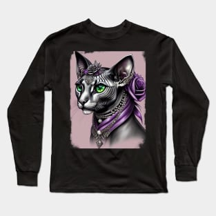 Regal Sphynx Queen Long Sleeve T-Shirt